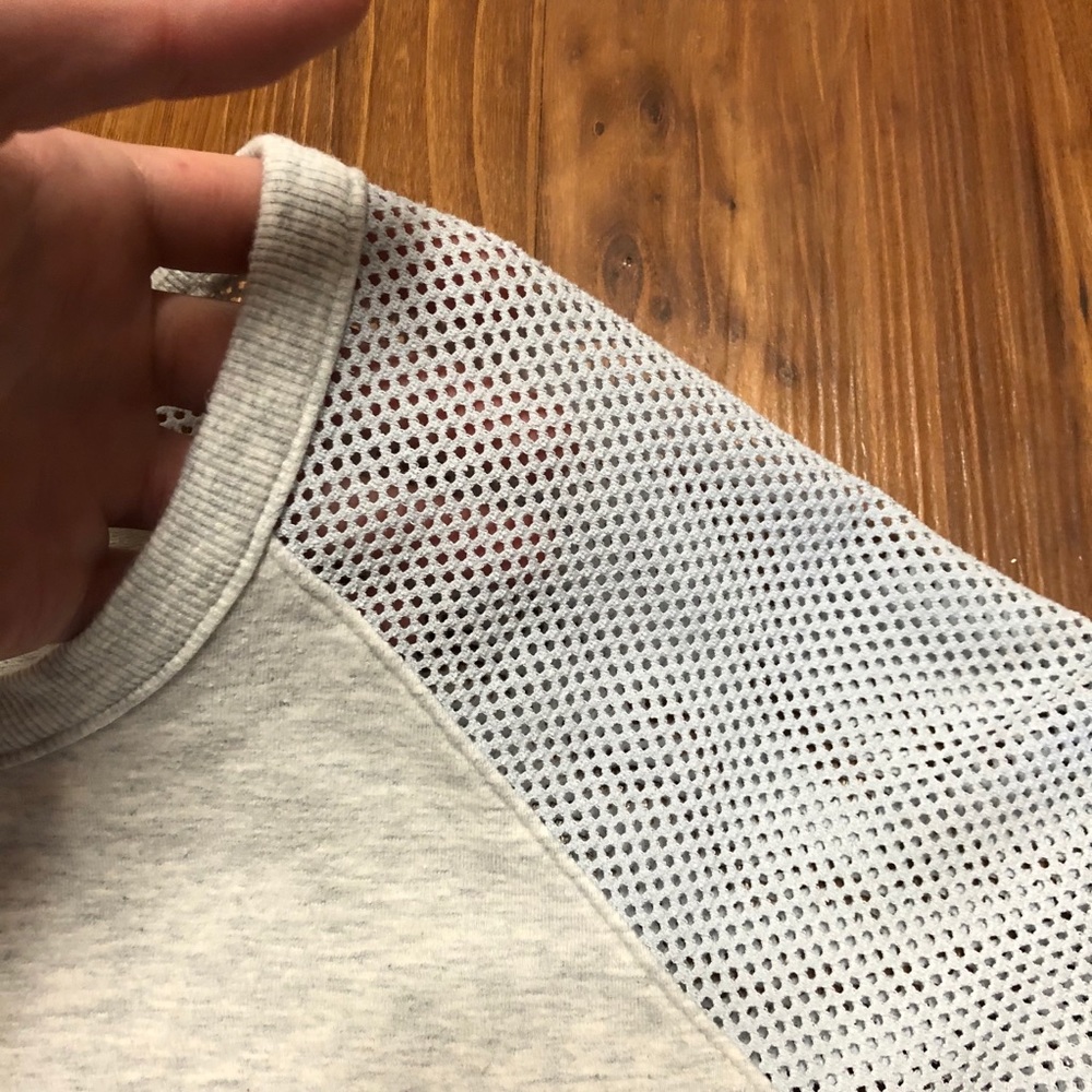 Athleta Gray Crewneck Sweatshirt - Picture 4 of 7
